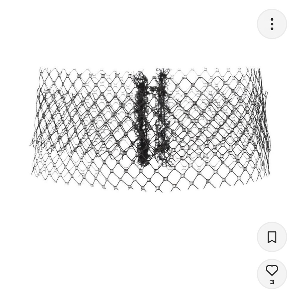 Revolve Necklace Choker BreeLayne Mesh Sexy Jewelry